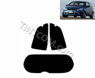                                 Pre Cut Window Tint - Chevrolet Aveo (3 doors, hatchback, 2008 - 2011) Solar Gard - NR Smoke Plus series
                            